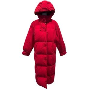 Eddie Bauer Vintage Hooded Long Goose Down Expedition Parka G653